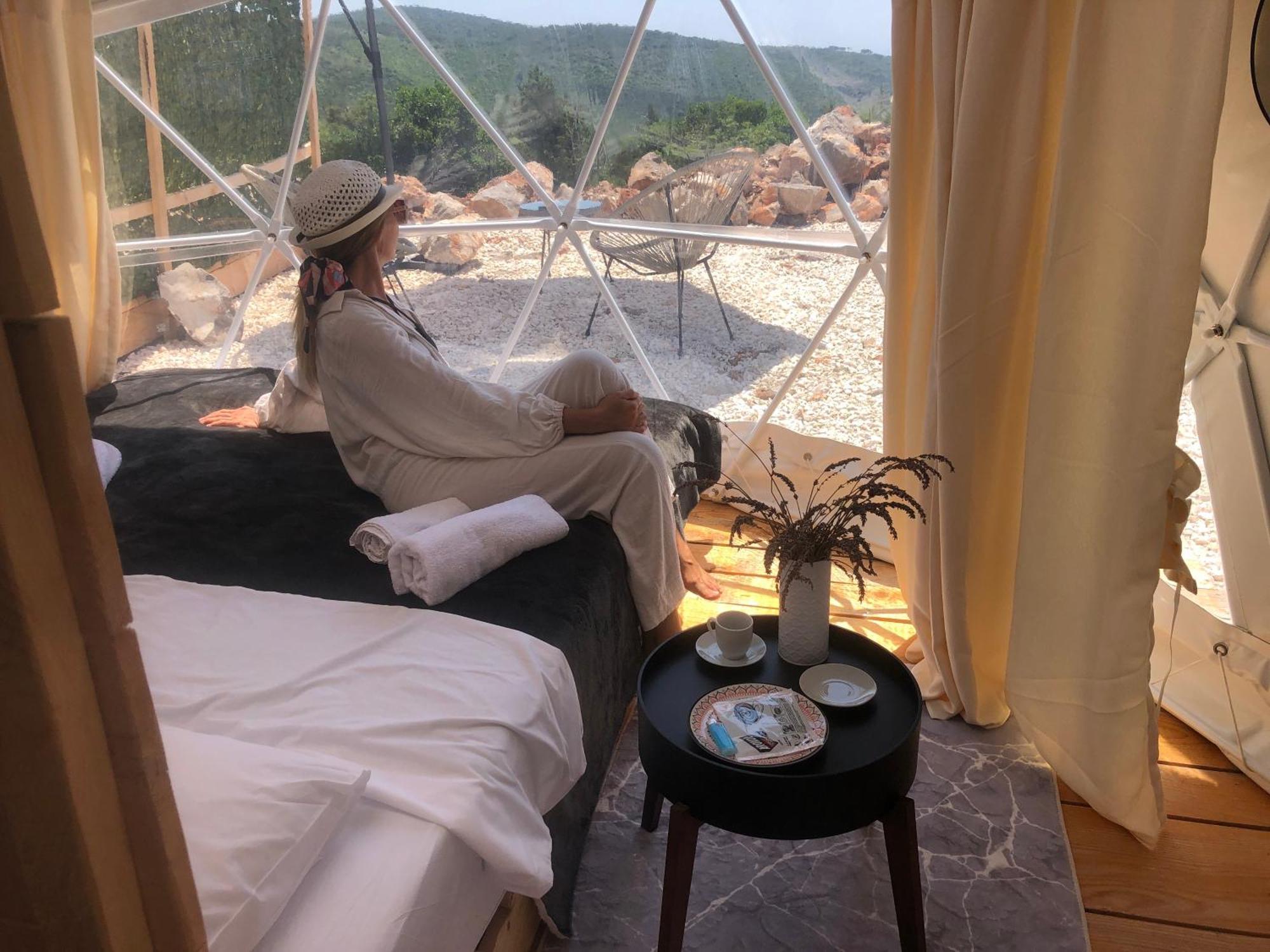 Glamping Peninsula Lustica Rose Βίλα Τίβατ Εξωτερικό φωτογραφία